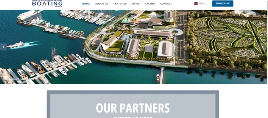 Boating Indonesia Magazine Hero Platform